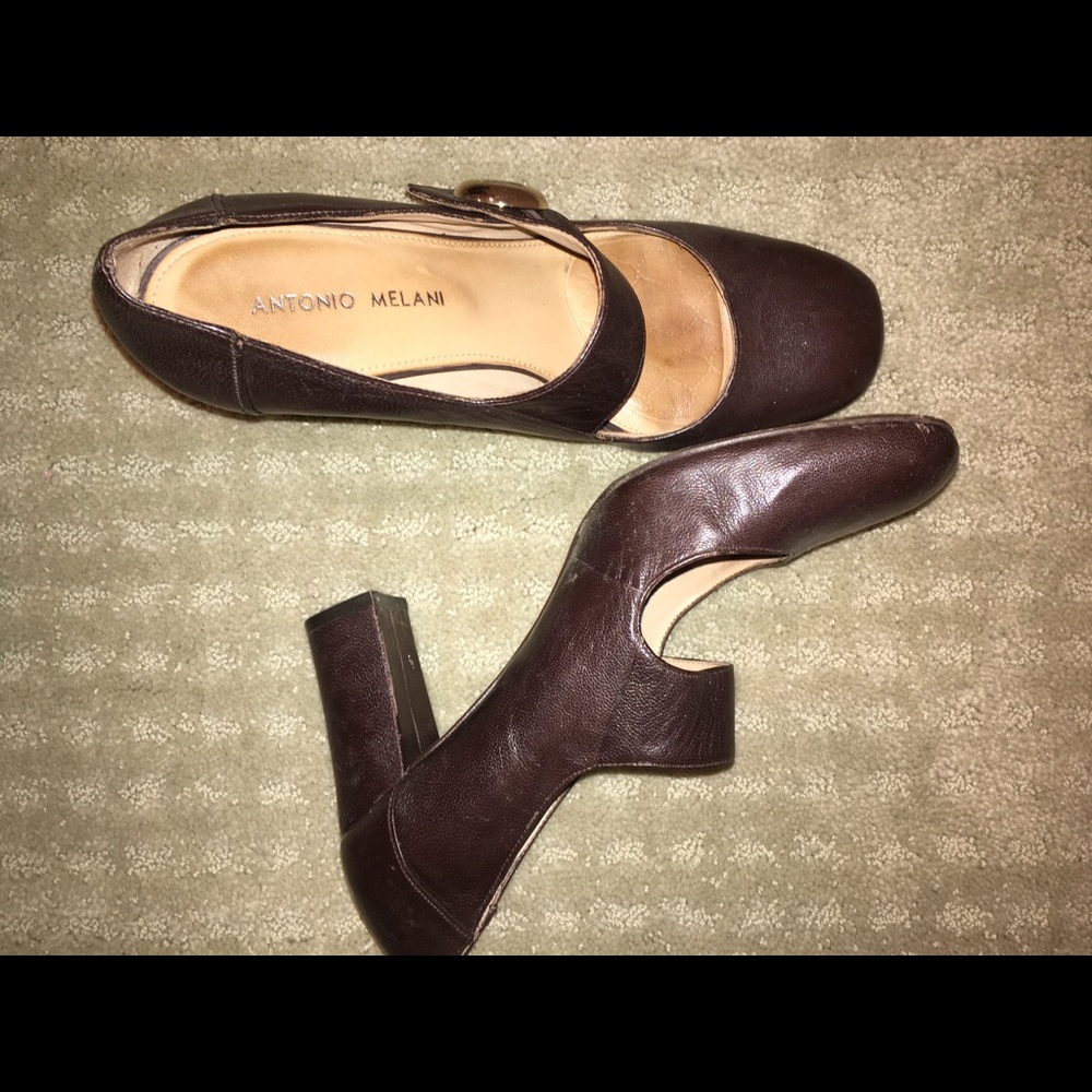 Antonio Melani brown heels